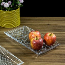 BANDEJA 2x34x17cm VIDRO TRANSP - 3