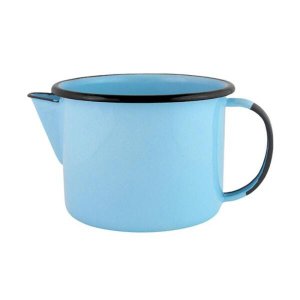 Caneca Esmaltada Com Bico 12 Ewel Azul