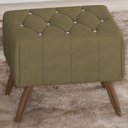Ver imagem 2 de Puff Puf Para Sala Pes Madeira Trit Veludo SL 945 Peer