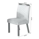 Ver imagem 3 de Sala de Jantar 130x90 4 Cadeiras Roma Bom Pastor