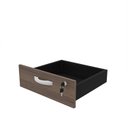 Ver imagem 6 de Gaveteiro Volante para Escritório com 4 Gavetas Netmobil - Nogal