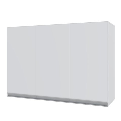 Armário Aéreo 3 Portas - Branco