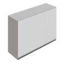 Ver imagem 4 de Armário Aéreo 3 Portas - Branco