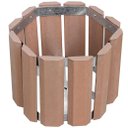 Ver imagem 2 de Cachepot Redondo em Madeira Plastica 50×40 Ipê