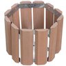 Cachepot Redondo em Madeira Plastica 50×40 Ipê - 2