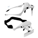 Ver imagem 1 de Lupa Cabeça Oculos Profissional Aumento Estetica Leitura