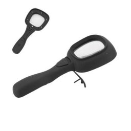 Lupa de Mão com Luz Led 20 Lumens 3x Ampliação Leitura - 5