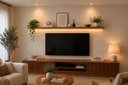 Ver imagem 2 de Prateleira MDF 30mm LED 195x20 Suporte Invisivel Freijo Natura 3000k 110V