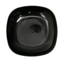 Ver imagem 5 de Kit 6 Pratos para Sobremesa Quadrados 17cm Preto Coza Plástico Essential