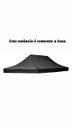 Ver imagem 2 de Lona para Tenda Sanfonada 3x4.5m em Oxford 800D Impermeável Cor Preto(Este Anúncio É Somente a Lona)