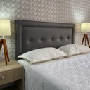 Ver imagem 1 de Cabeceira Cama Casal Botonê Berlim Diamond Corano Cinza 60 Rbl