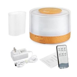 Difusor Aromas 500Ml Led 7 Cores Aromaterapia Aromatizador - 6