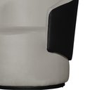Ver imagem 5 de Kit 2 Poltronas Organica Beatriz Suede Bege C/ Composê Corano Preto - Lm Decor