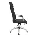 Ver imagem 3 de Cadeira para Escritório Suprema -preta - Plaxmetal