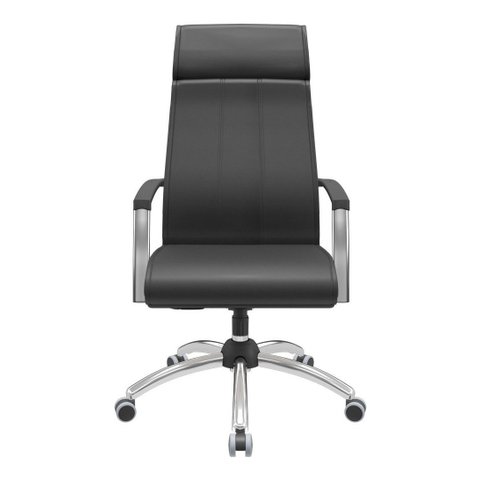 Cadeira para Escritório Suprema -preta - Plaxmetal
