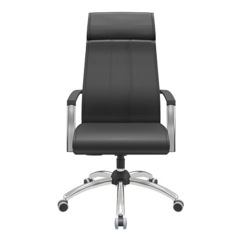 Cadeira para Escritório Suprema -preta - Plaxmetal