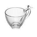 Ver imagem 6 de Conjunto 4 Xícaras de Chá de Cristal Ecológico com Pires Bird 180ml Wolff