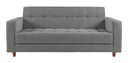 Ver imagem 2 de Kit Sofá 3 Lugares + Poltrona Verona - Suede - Cinza
