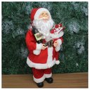Ver imagem 2 de Boneco Natal Papai Noel com Presente Sommelier 45cm