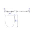 Ver imagem 3 de Assento Termofixo Slow Close Easy Clean MONTE CARLO AP.816.17