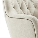 Ver imagem 7 de Poltrona Decorativa Capitone Sasha Pes Madeira Boucle Tce 1010 Moll