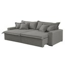 Ver imagem 5 de Sofá Montreal Linho 02 Módulos de 120m B25cm Meu Sofá Online A230 Linho Cinza