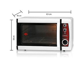 Forno Elétrico Layr Flexy Easy Clean 46 Litros 1750W Branco - 1