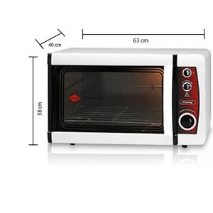 Forno Elétrico Layr Flexy Easy Clean 46 Litros 1750W Branco