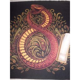 TOALHA ESOTERICA SIMBOLO MILENAR OUROBORO SERPENTE - 4