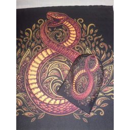 TOALHA ESOTERICA SIMBOLO MILENAR OUROBORO SERPENTE - 3