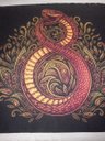 Ver imagem 5 de TOALHA ESOTERICA SIMBOLO MILENAR OUROBORO SERPENTE