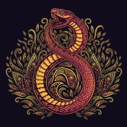 TOALHA ESOTERICA SIMBOLO MILENAR OUROBORO SERPENTE - 1