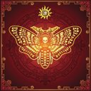 Ver imagem 1 de Toalha Esoterica Tarot Mariposa Evolução Transformação