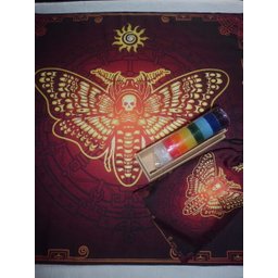 TOALHA ESOTERICA TAROT MARIPOSA EVOLUÇÃO TRANSFORMAÇÃO - 3