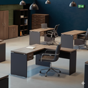 Ver imagem 1 de Mesa para Escritório Pandin Pe40 120cmx60cm Walnut