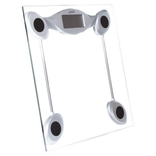 Balança Digital Corporal até 200kg Precisão G-Tech Vidro Temperado Crossfit Banheiro Academia Glass  - 3