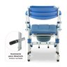 Cadeira de Banho em Alumínio até 150 Kg Assento 42 Cm D60 Dellamed - 4