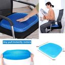 Ver imagem 1 de Almofada de Gel Confortável Egg Sit Supermedy com Capa