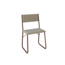 Ver imagem 2 de Cadeira de Jantar Estofada Angra - Cobre e Bege