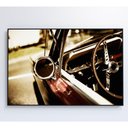 Ver imagem 2 de Quadro Retrovisor Carro Clássico 90x60 Cm Adesivo