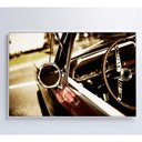 Ver imagem 1 de Quadro Retrovisor Carro Clássico 90x60 Cm Adesivo
