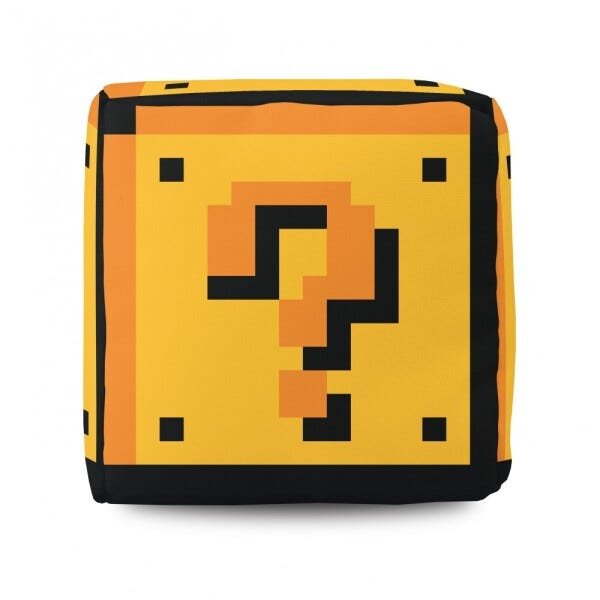 Peso de Porta Mario World Cubo Interrogação - 3