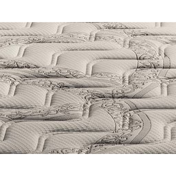 Colchão Queen Size D45 Resiste 1,58x1,98x0,25m Paropas Marrom e Branco - 3