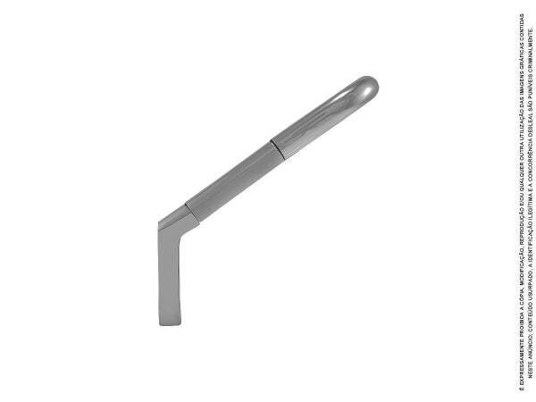 Porta Toalha De Rosto Bastão Duplo 30 Cm Metal Kim - 6