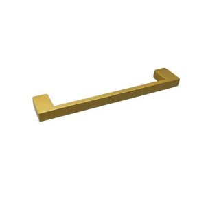 Porta Toalha de Parede Guriri 70cm Dourado Inox