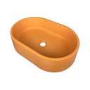 Ver imagem 5 de Cuba Terracota de Apoio Oval Sobrepor Pia Lavabo Rústica Concreto Grande