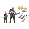 Estátua Neca God Of War Ultimate Kratos & Atreus 2 Pack - 1