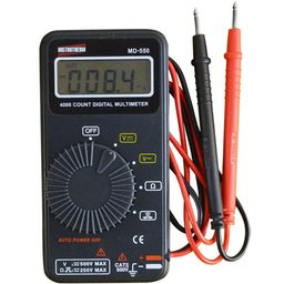 Multímetro Digital Portátil Md-550 - 04323 - Instrutherm - 1