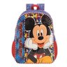 Kit Mochila Infantil Mickey Costas Tam G Escolar - 2