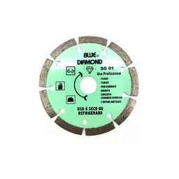 Disco Segmentado 110mm Concreto Blue Diamond Disco Segmentado 110mm Concreto Blue Diamond - 1